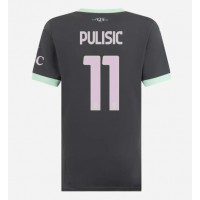 AC Milan Christian Pulisic #11 Kolmaspaita Naiset 2024-25 Lyhythihainen